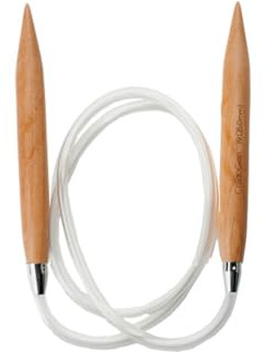 ChiaoGoo 40-Inch Bamboo Circular Knitting Needles, 35/19mm