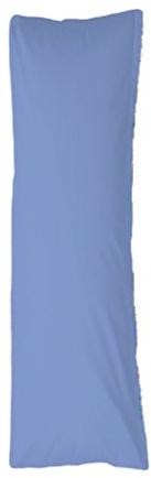 Bellana Seitenschläferkissen Bezug Stillkissen Mako Jersey 40x140 cm Farbe: mittel blau