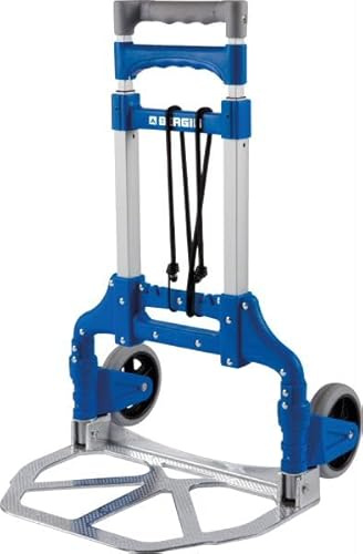 Bergin Sackkarre/Transportkarre, klappbar, inkl. Gepäckspanner zur Fixierung der Ware, 60 kg tragkraft