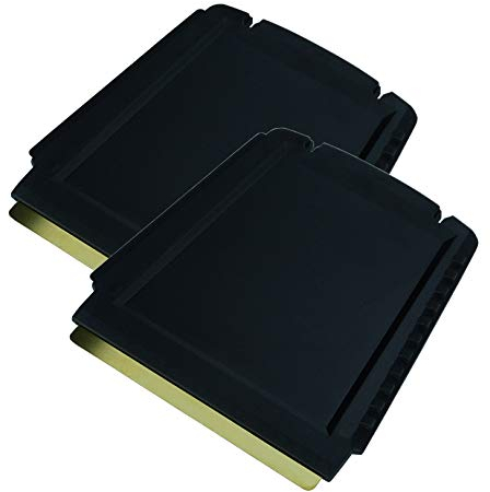 Grattoir pare Brise Voiture - rapide, facile et efficace - [ Lot de 2 ] Murska 4 en 1 Raclette pare Brise Voiture - lame en laiton - Premium HIPS Gratte pare Brise Voiture de Finlande Noir
