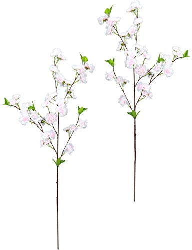 Flair Flower Zweig Deko Kirschblütenzweig Blüten Kunstpflanze Pflanze Kunstblumen