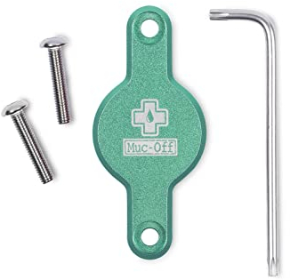 Muc-Off - Secure Tag Holder – Schutz und Verdeckung für Apple Airtag – Fach für Trinkflaschen – Türkis