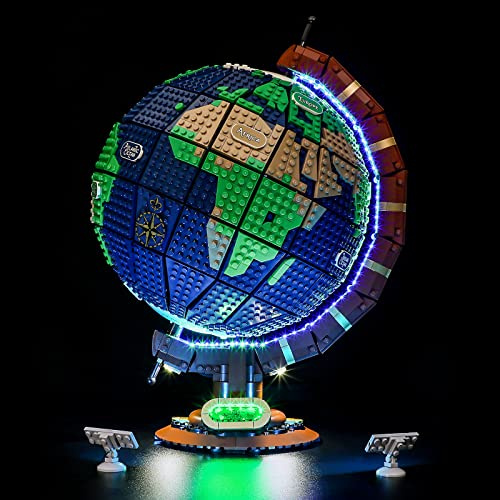 LIGHTAILING Led Light Compatible with Lego 21332 Ideas The Globe Building Blocks Model - NOT Included The Model Set