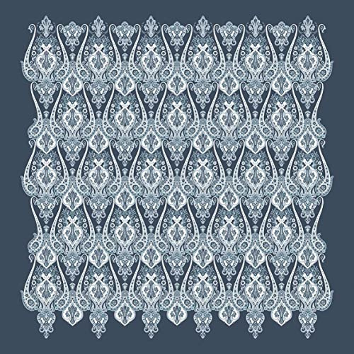Bassetti RAGUSA Tagesdecke aus 100% Baumwolle in der Farbe Blau B1, Maße: 260x260 cm - 9322163