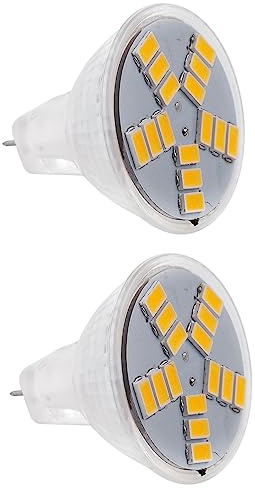 IGUATU 4 x 7 W MR11 GU4 600 LED Bombilla Lámpara 15 5630SMD - Ligero