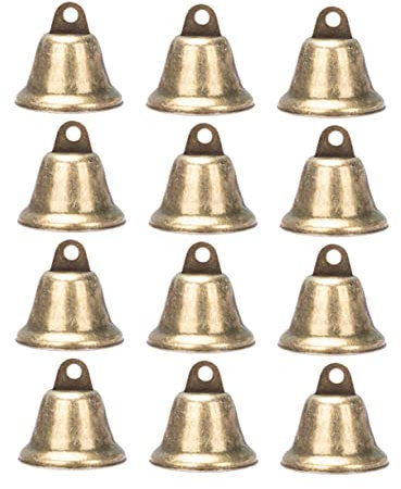 TOKIDNY 25stücke Kleine Glocken Für Handwerk Vintage Glöckchen Bastelglocken Dekoration Weihnachten Hochzeit Zubehör