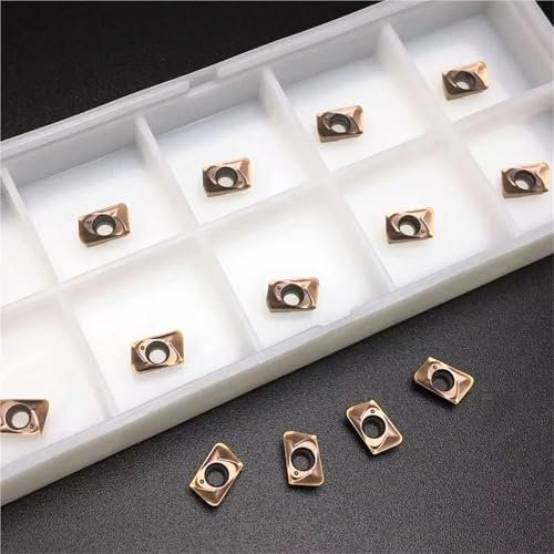 Hartmetalleinsatz 10PCS JDMT070208 JDMT070204 JP4020 und ASM 8mm / 10mm / 12mm / 14mm Schaftfräser mit kleinem Durchmesser Wendeschneidplatten(No insert,ESE C10-09-100L-1T)