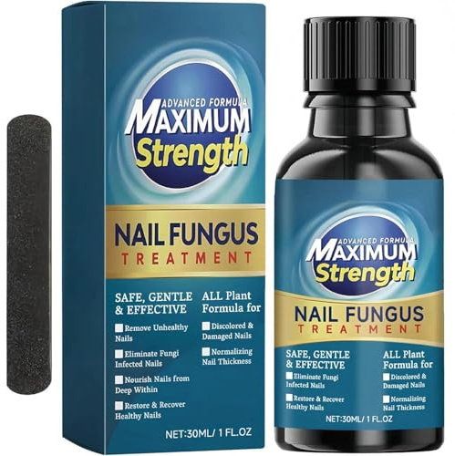 Fungal Nail Treatment for Toenails Extra Strong, Fungus Toe Nail Treatment, Fungus Nails Treatments to Restore Healthy Nails, 30 ML