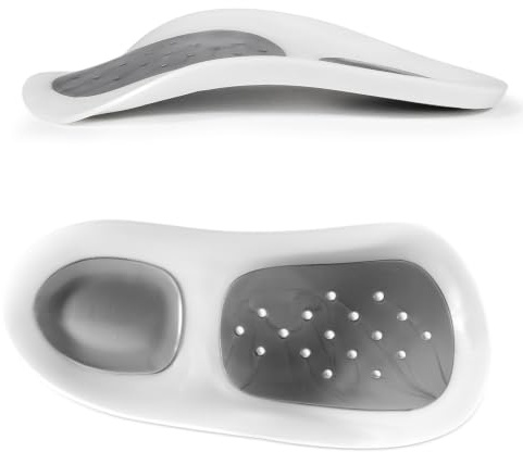 WalkFit Platinum - Plantillas ortopédicas para fascitis plantar, alivio del dolor del pie, espalda, cadera, pierna y rodilla, mejoran la alineación del equilibrio (hombres 41-42 / mujeres 40,5-41)