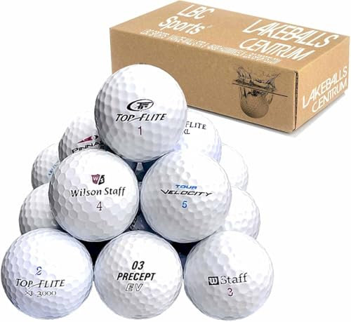 lbc-sports | Lakeballs Mix | 50 STK. | Golfbälle | AAAA/AAA | TOP Qualität