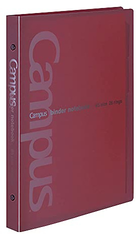 Kokuyo Campus binder notebook red B5 Midoruru-333NR (japan import)