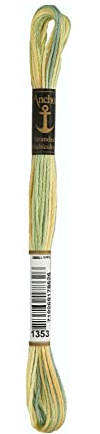 Anchor Sticktwist Multicolor, 4615000-01353, Farbe:1353, Stickgarne