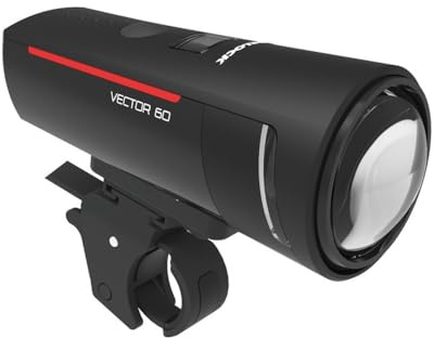TRELOCK LED Beleuchtungsset LS 600 I-GO Vector - LS 740 Vector Rear/StVZO / 30 Lux/USB