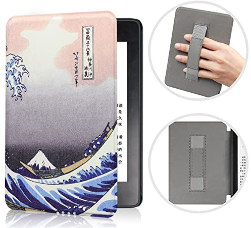 CCOO Brandneue Kindle Paperwhite Hülle - Smart Cover mit Handschlaufe und Auto-Sleep-Wake-Funktion für Kindle Paperwhite 10. Generation 2018 Veröffentlicht