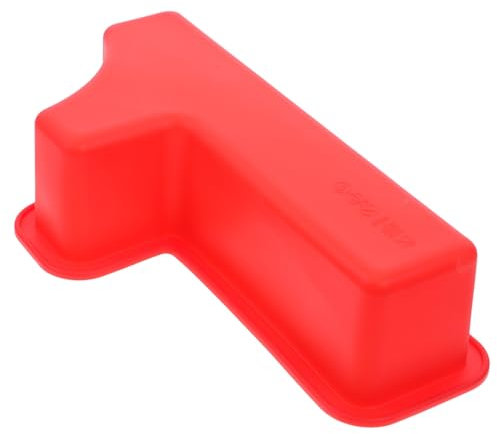 Alipis DIY Baking Mold Silicone Cake Moulds for Number Cake Reusable Sweet Baking Molds Red Small