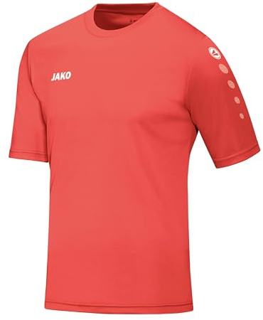 JAKO Unisex tröja, tröja, kortärmad, korall, XXL