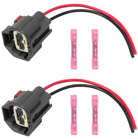 Konuooer 2X Câble de Frein à Main électrique pour Frein de stationnement Adaptateur de Faisceau de câbles pour connecteur Frein à Main Grand Scenic 3 2009-2016