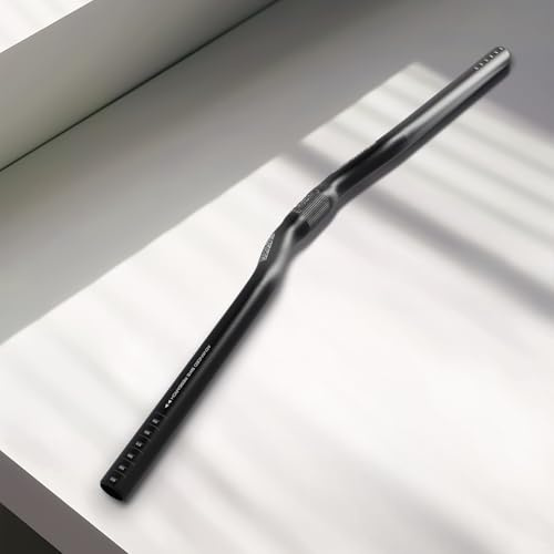 Manubrio pieghevole per bicicletta, 25,4 mm, in alluminio, per mountain bike e mountain bike (rondine)