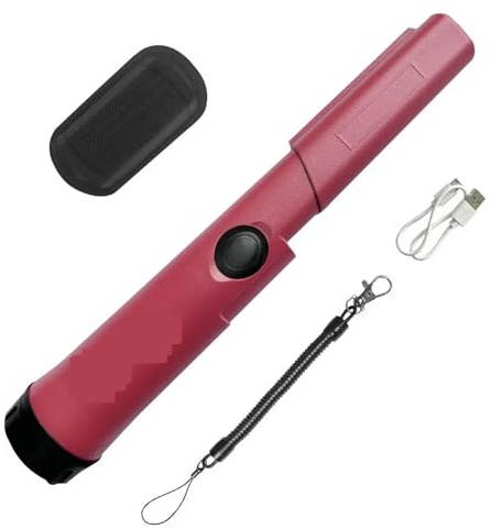 Rilevatore di metalli, Metal Detector portatile Pinponter Puntatore Sonda Rilevatore d'oro Individuazione Impermeabile Sensibilità regolabile