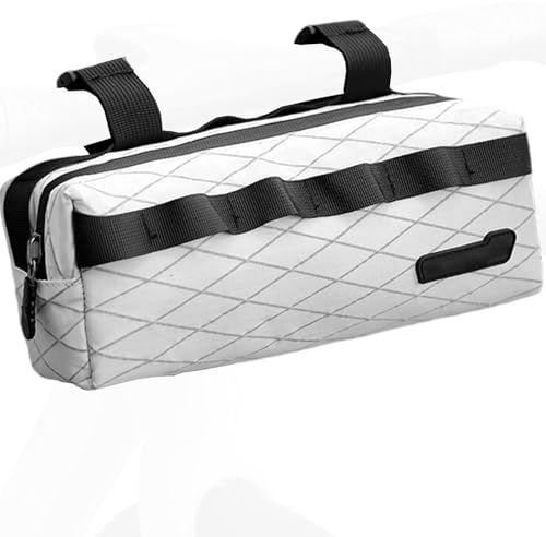 Chenxi Studio Organisateurs de cadre de vélo étanches pour potence de vélo - Sacs de tube avant de vélo - Pochettes de cadre avant de vélo