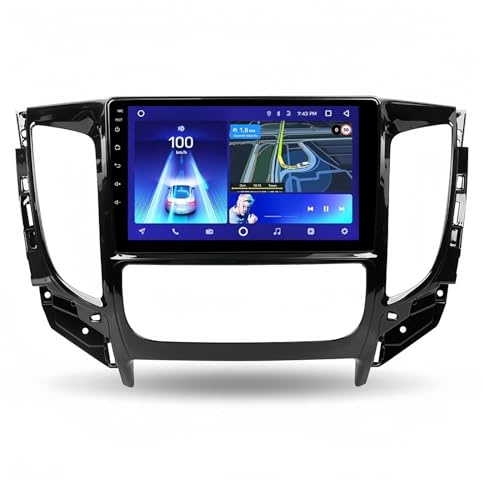 kabelloses Carplay Für Mitsubishi L200 5 2015-2019 Autoradio Multimedia-Videoplayer Navigation GPS Android 10 Nein 2din 2 Din DVD(L200 5 CC2P 128G-B)