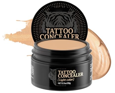 Copertura Impermeabile Per Il Corpo – Primer Correttore A Lunga Tenuta E Resistente Al Sudore Da 20 G, Copertura Totale Camouflage Sulla Pelle | Trucco Per Nascondere Le Imperfezioni Della Cicat