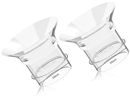 MOMMED 24mm Flange Insert for S18/S21/S33 Breast Pump, Silicone Breast Shield Insert, Wearable Pump Accessories