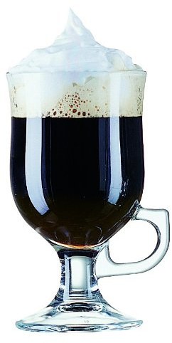 Toughened glass 8oz Irish coffee glasses set of 6 - ARCOROC.