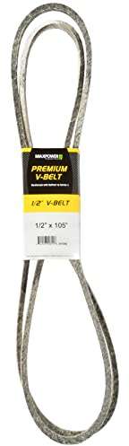 MAXPOWER Keilriemen 347548, Kevlar verstärkt, 1/2 x 105 - 4L1050 - Aussenlänge L(a) 2650 mm.