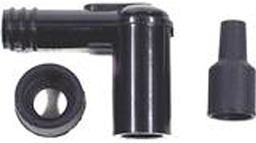 NGK Zündkerzenstecker NGK NGK LB 05 E, (14er) 90° 8031 Motorrad | Kurze Ausführung, entstört, Kunststoff; kompatibel mit Quad/ATV; 1x mit Gummidichtungen, für Zündkerzen mit großem Nippel