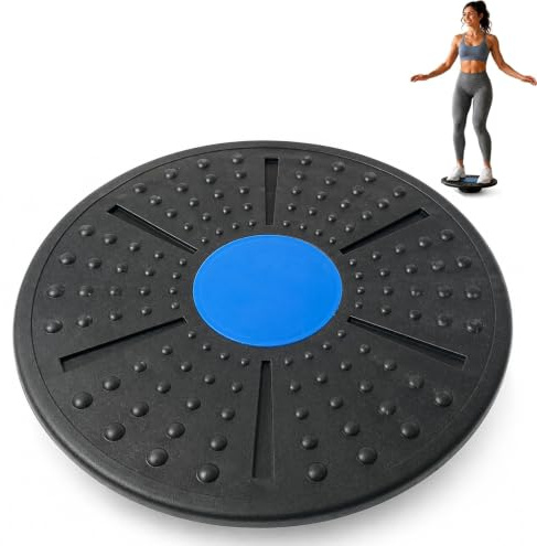 Physioworx UBREAKABLE Wobble Board for Exercise, Balance Therapy, Sensory Use, Parkinsons and Fitness - NHS Device - Lasts Forever