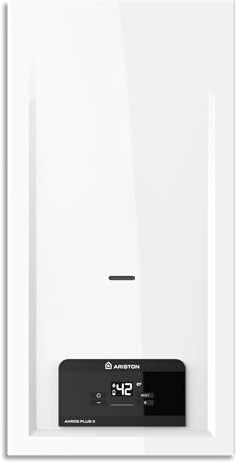 Ariston AKROS PLUS 11L GPL - Chauffe-eau Gaz Instantané GPL Gaz Bouteille Butane/Propane 11L/min - Bas NOx - Classe énergétique A - Conçu et fabriqué pour être installé en France