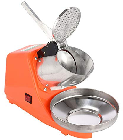 Snow Cone Maker,Electric Ice Shaver Crusher Smasher Grinder Machine Shaved,Aluminum Alloy,for Home and Commerical Use,143lbs/hr