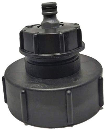 MACHSWON 1000L IBC 4 to 1/2 Hose fit Tap Hoze Cap Water Stillage Tank Outlet Hose