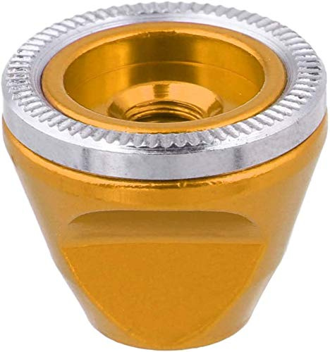 N / A Schnellspanner-Spießhebel, Muttern, Kappe, Radnabe, Achsenbolzen für Rennrad, Mountainbike, Fahrrad (Gold)