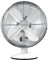 NIGMA® 12 inch Desk Fan | Home & Office Electric 12 3 Speed Electric Oscillating Worktop Desk Table Air Cooling Fan (Chrome Metal)