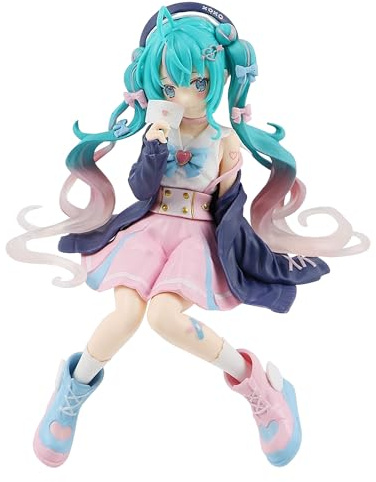 Niumowang Anime Figure Model, Modello di Anime Personaggio in posizione seduta Modello Home Desktop Decoration, Decorazione per torta, Modelli di Figure di Anime Giocattoli Ornamenti