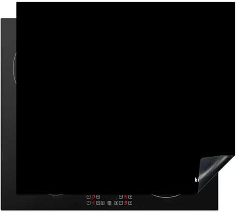 KitchenYeah© Protège Plaque Induction Kitchen Decoration Cuisine Protection | 59x52 cm - Pour Plan De Travail Cuisson Protégé Noir - Uni - Marque