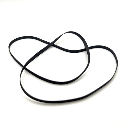 ZAISCH Getriebe Antriebsriemen Breite 6 Mm Flacher Antriebsriemen Für Kassettenrekorder Für Schallplattenspieler Phonograph Zahnriemen (Größe : Folded Length 225mm)