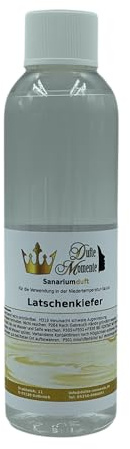 Sanarium Duft Latschenkiefer 250ml - Duft für Bio Sauna, Niedertemperatur Sauna von Dufte Momente - beliebt auch bei Profianwendern - in gewohnter Premium Qualität