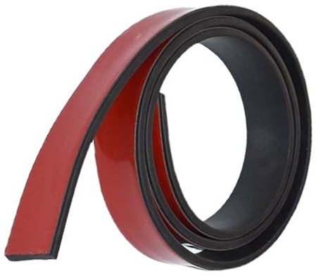 ALI2 Gummiband, selbstklebend, 25 mm × 3 mm × 3 m, Gummidichtung, rutschfest, Gummirolle, Neopren, Gummiplatte, flache Gummidichtung (25 mm × 3 mm × 3 m)