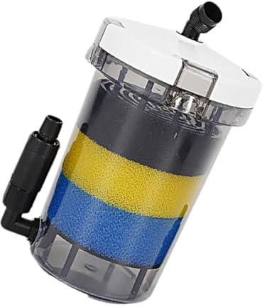 BESPORTBLE Box akvariefilter OUL-filter tyst utomhus akvariepump med filter mini ytterfilter för akvarium Abs