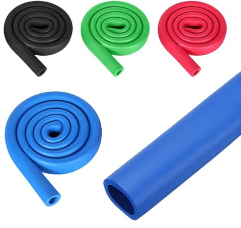 Generic WRP-615-BLK Pipe Insulation, Rubber & Plastic, 6.0mm x 15mm x 2.0m, Blue, Pipe Cover Wrap Roll Bar Padding Tubing Handle Grip