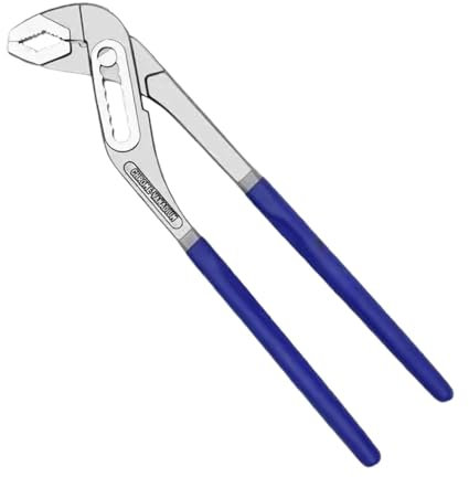 Plumbing and Home Pliers, Diagonal Pliers, Adjustable Locking Plier, Slip Joint Pliers, Long Nose Pliers, Tongue and Groove Pliers with Bi-Material Handles for Plumbing Repair, Basic Home