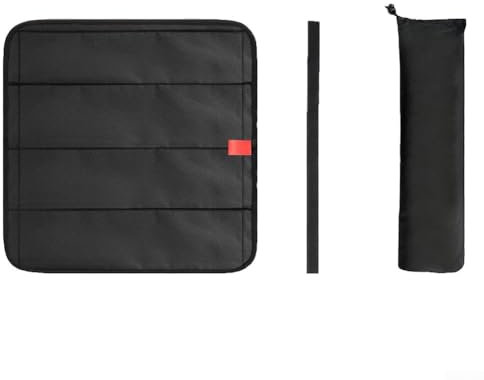 HpLive Couvercle de ventilateur de toit magnétique pour camping-car, isolé, occultant, pliable, protection UV, 40,6 x 40,25 cm