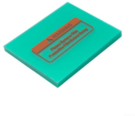 Innovadora placa protectora de lente hecha de material de policarbonato resistente al fuego y anticaídas, perfecta para soldadores (115 x 90 mm)