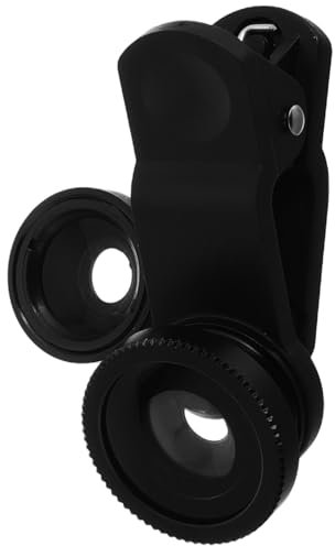 Hemobllo Fischaugenobjektiv Für Handys Makroobjektiv Für Handykameras Weitwinkelobjektiv Und Clip-handyobjektiv Für Meisten Smartphones Tragbares Kamerazubehör Mit Bildschirmlupe