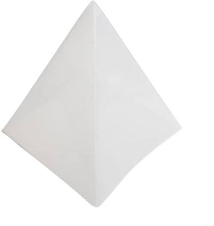 Piramide in silicone 3D fai da te per decorazioni creative per la casa, perfetta per portacandele e artigianato unici (1 pezzo)