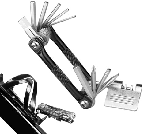 Fahrradreparatur Set - Kompaktes Werkzeug Set, Multifunktionales Pflegewerkzeug | Ideal Für Zuhause Garage Outdoor Camping Pendler Trail Fahrradzubehör Fahrradpflege Reparatur Wartung Abenteuer