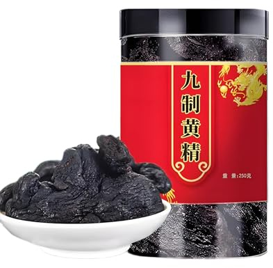 250g De Auténtico Té Chino Aromático Nine Systems Hecho a Mano Huang Jing Té De Hierbas Nutritivo Para Sopas Nutritivas Fortalece Los Riñones Alimento Verde Orgánico